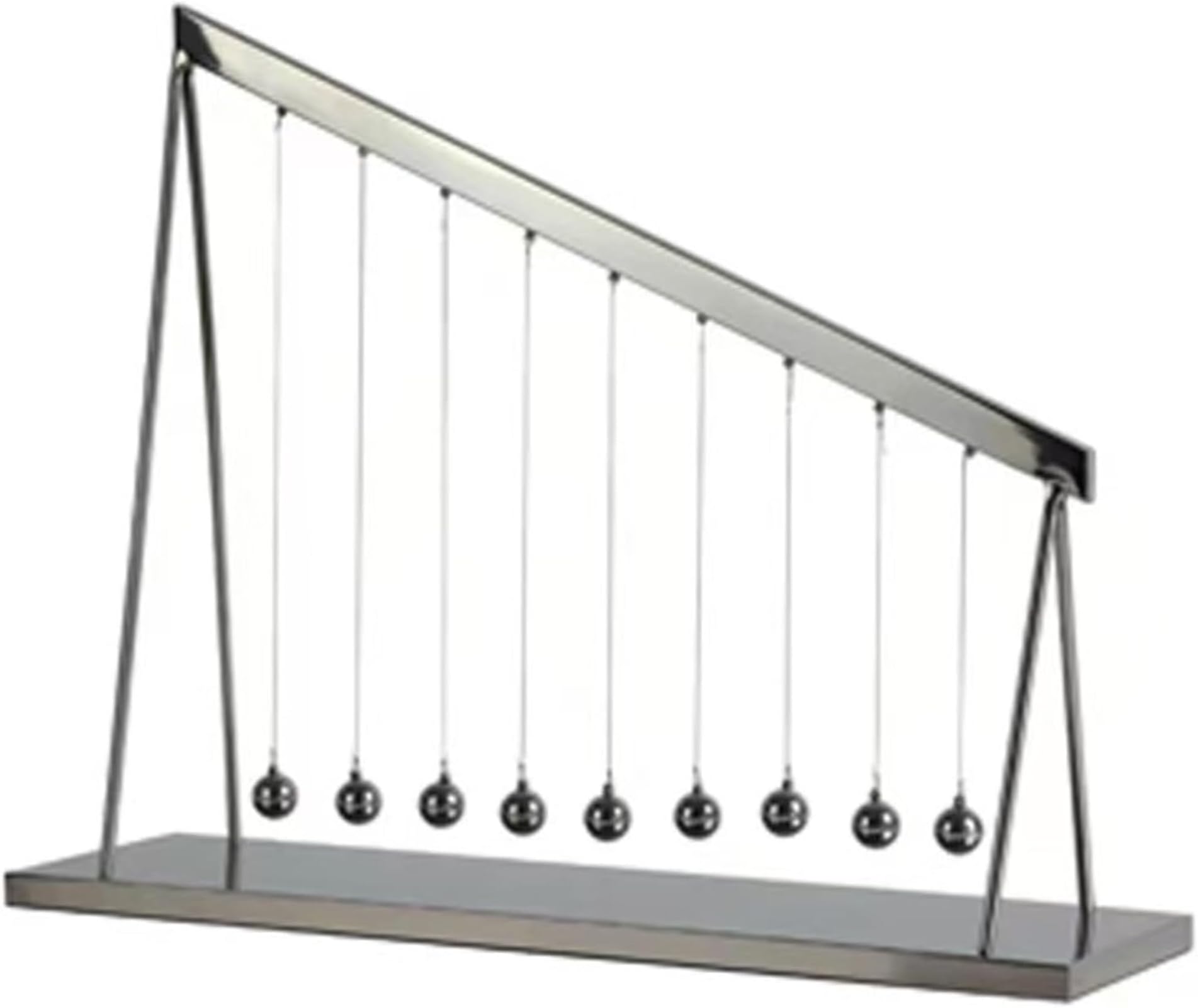 Grands Newtons Cradle 10 Balles d'équilibre en métal