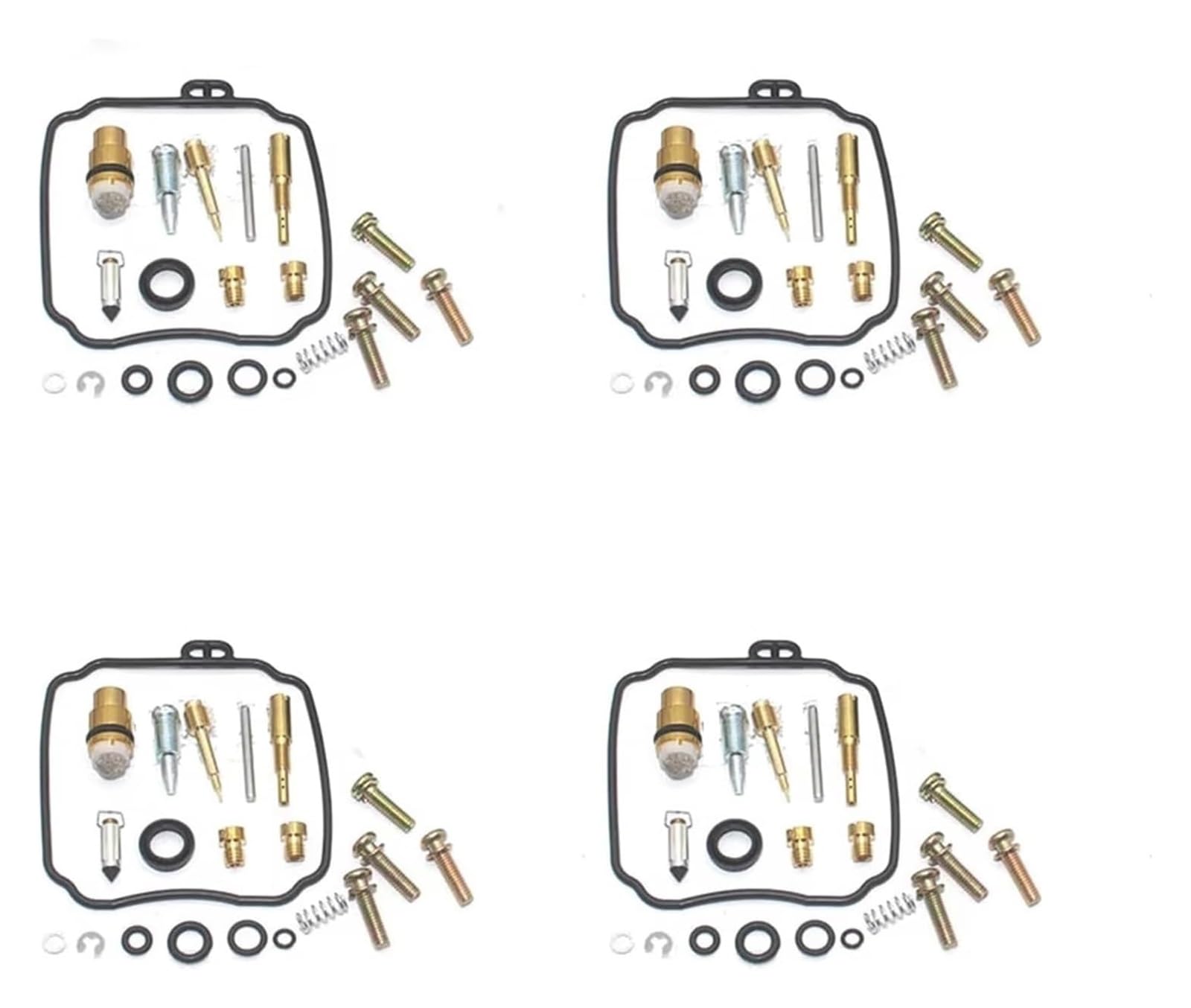Vergaser Reparatursatz Düsen Für XVZ1300 XVZ13 XVZ 1300 13 Für Royal Star Venture Motorrad Nadel Ventil Sitz Membran Schwimmer Vergaser Reparatur Kit(4 Repair diaphragm)