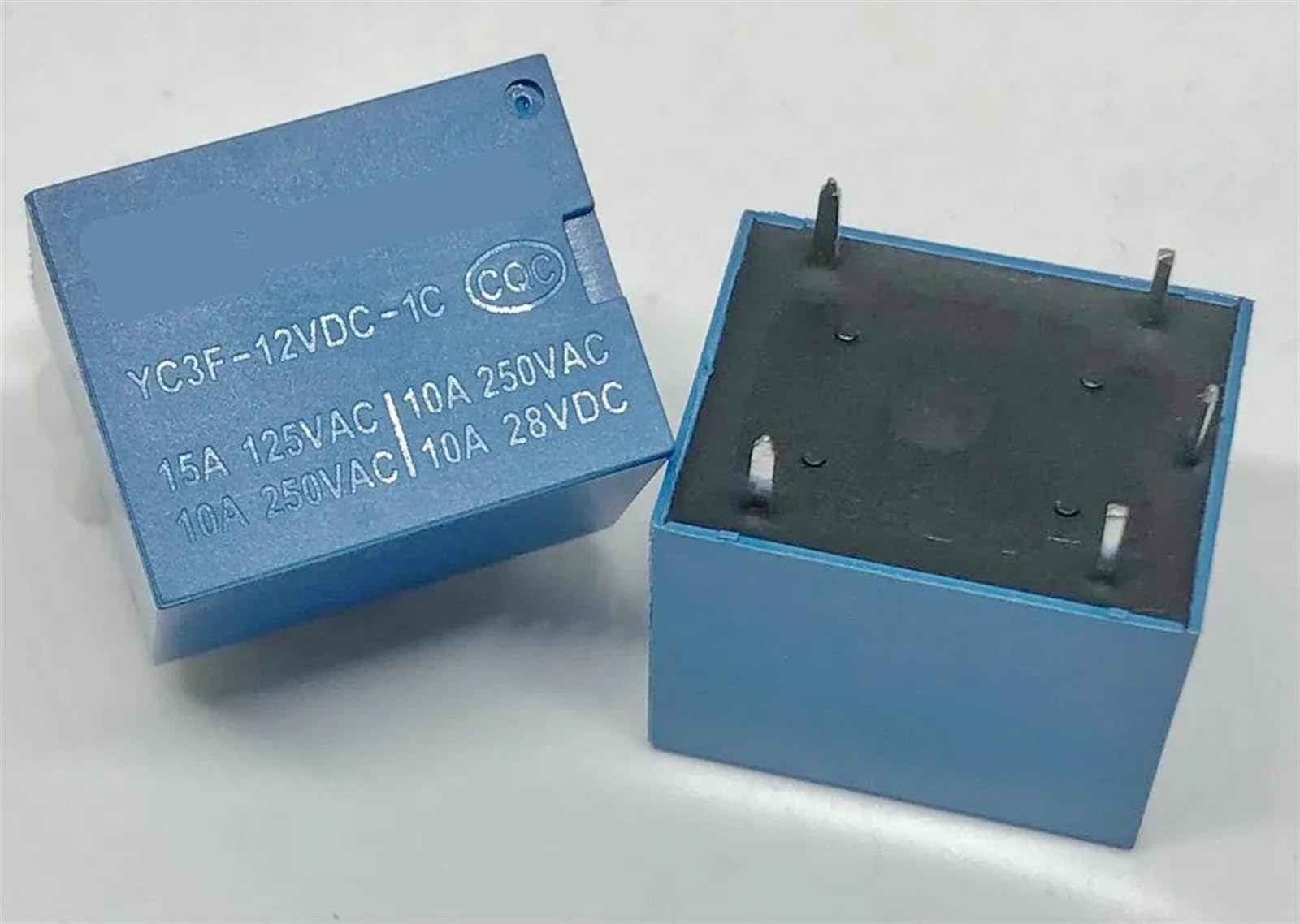 Relais YC3F-12VDC-1C à 5 broches pour isolation et commutation stable 12V
