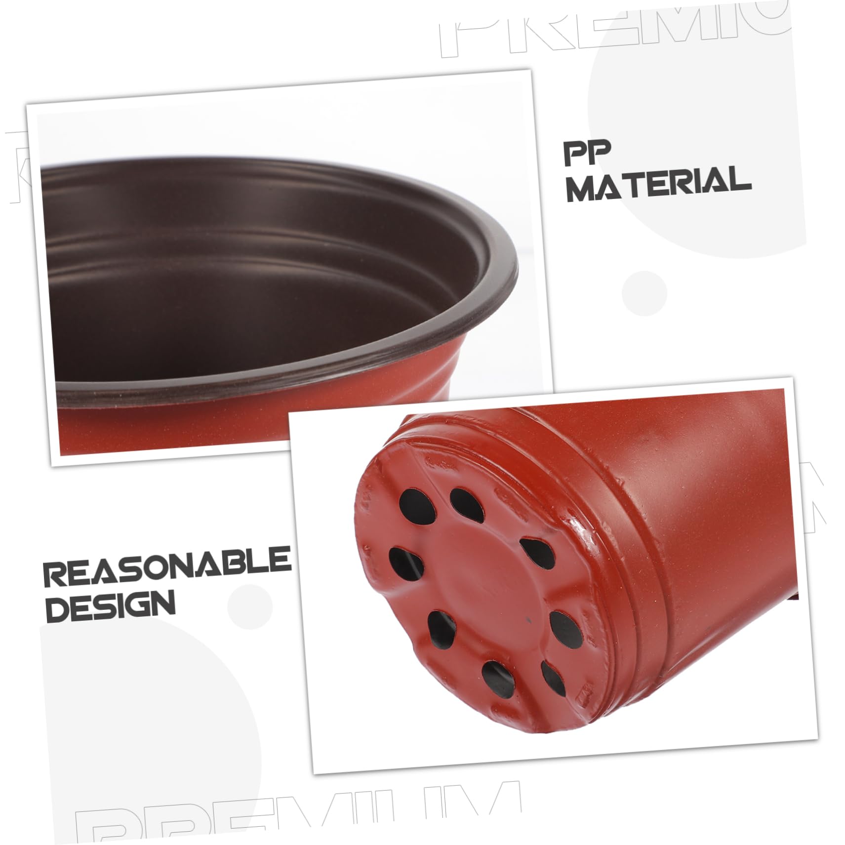 BESPORTBLE 150 Pcs Pot Pot De Semis Planteur s pour Plantes D'Intérieur ES s s De Semis D'Intérieur s D'Intérieur pour ES De Jardin s Extérieur PP
