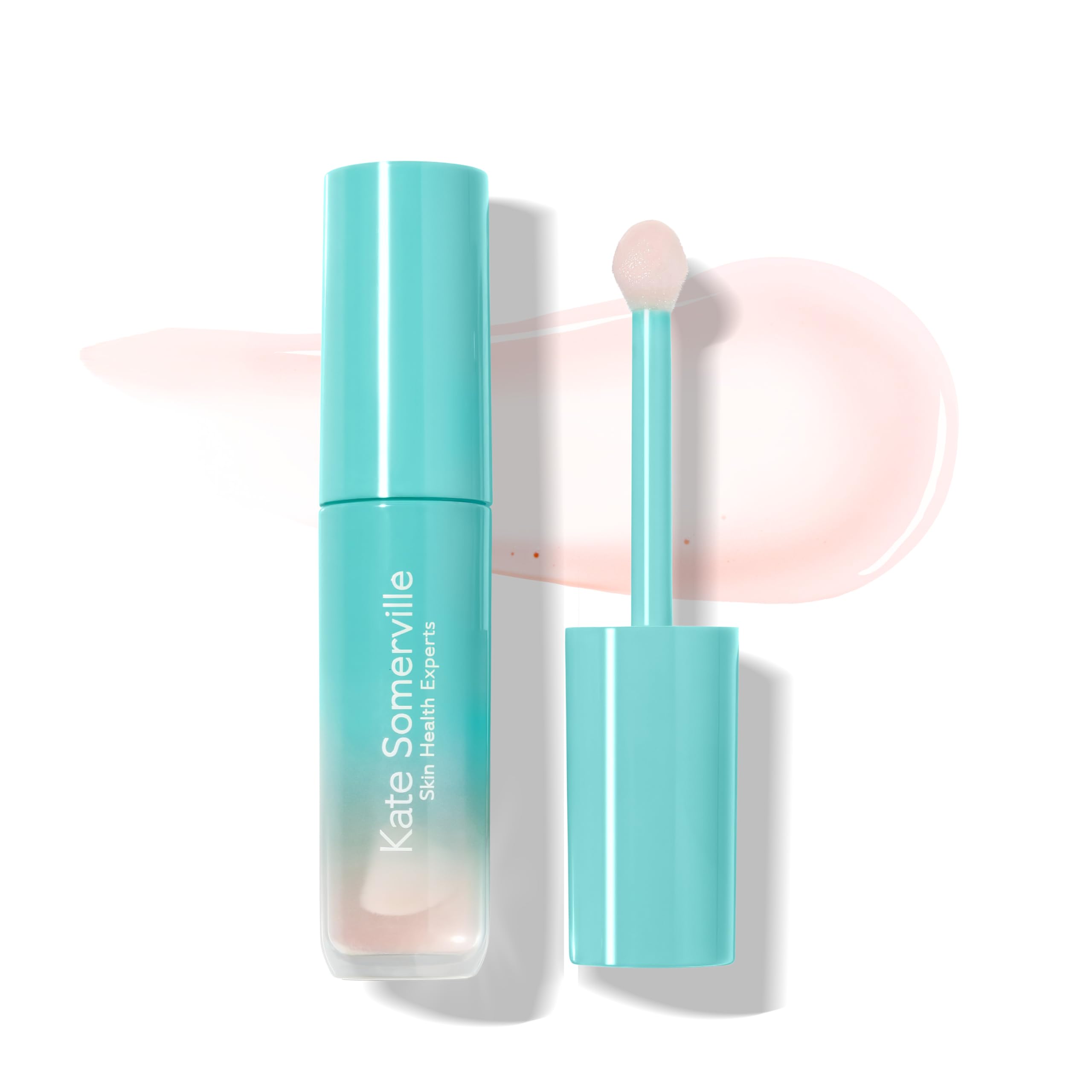 Kate Somerville Pro-Collagen Lip Oil Elixir – Hydrating Lip Balm for Plump, Glossy Lips, Clear No-Tint Formula, 0.24 Fl Oz