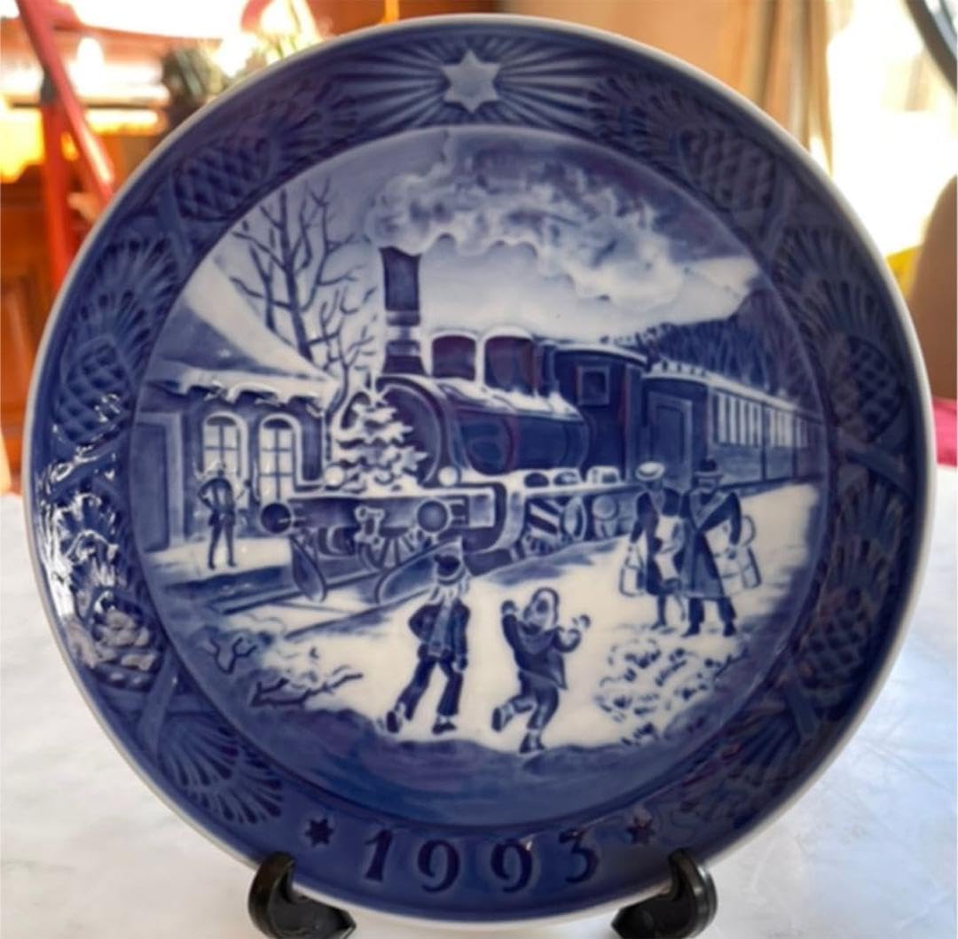 ロイヤルコペンハーゲン イヤープレート 1993年 平成5年 クリスマスの