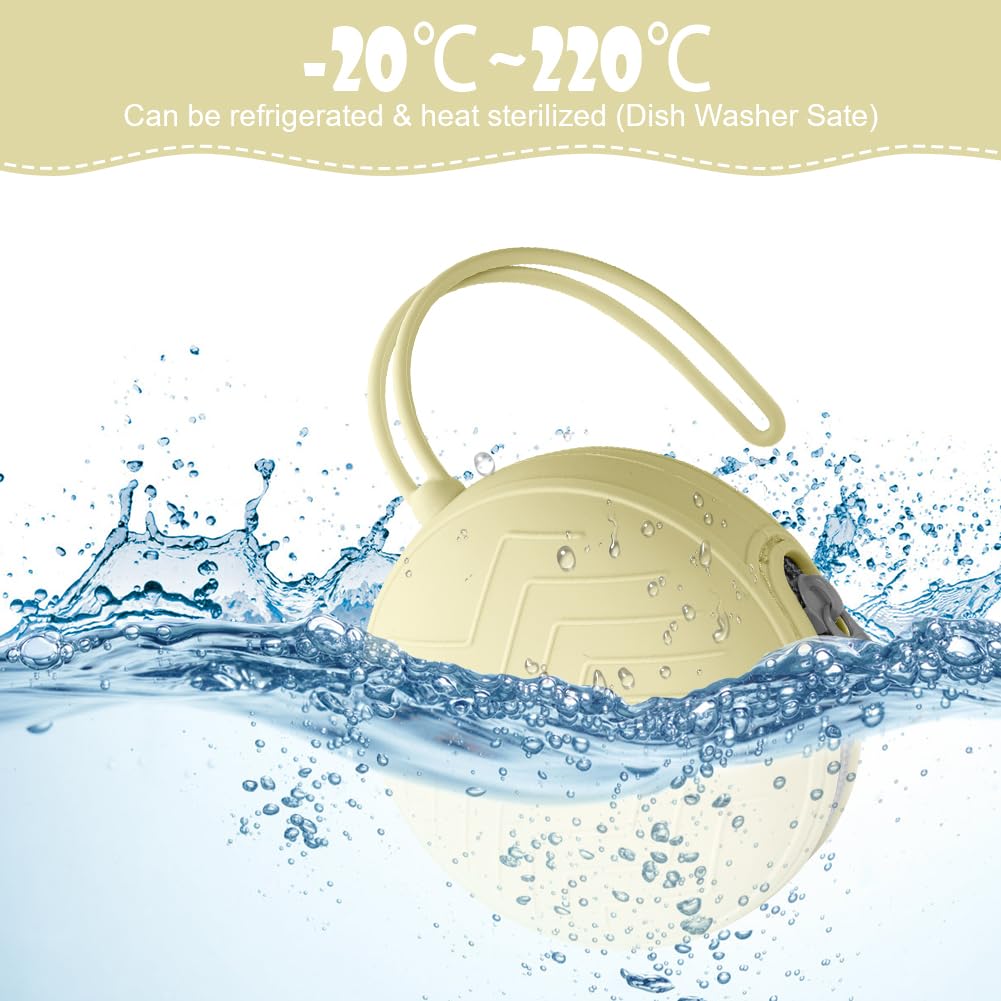 2 Portaciuccio In Silicone Alimentare - Custodia Igienica Per Succhietto, Con Cinghia | Ideale Per Passeggino, Borsa Pannolini - Foto 10