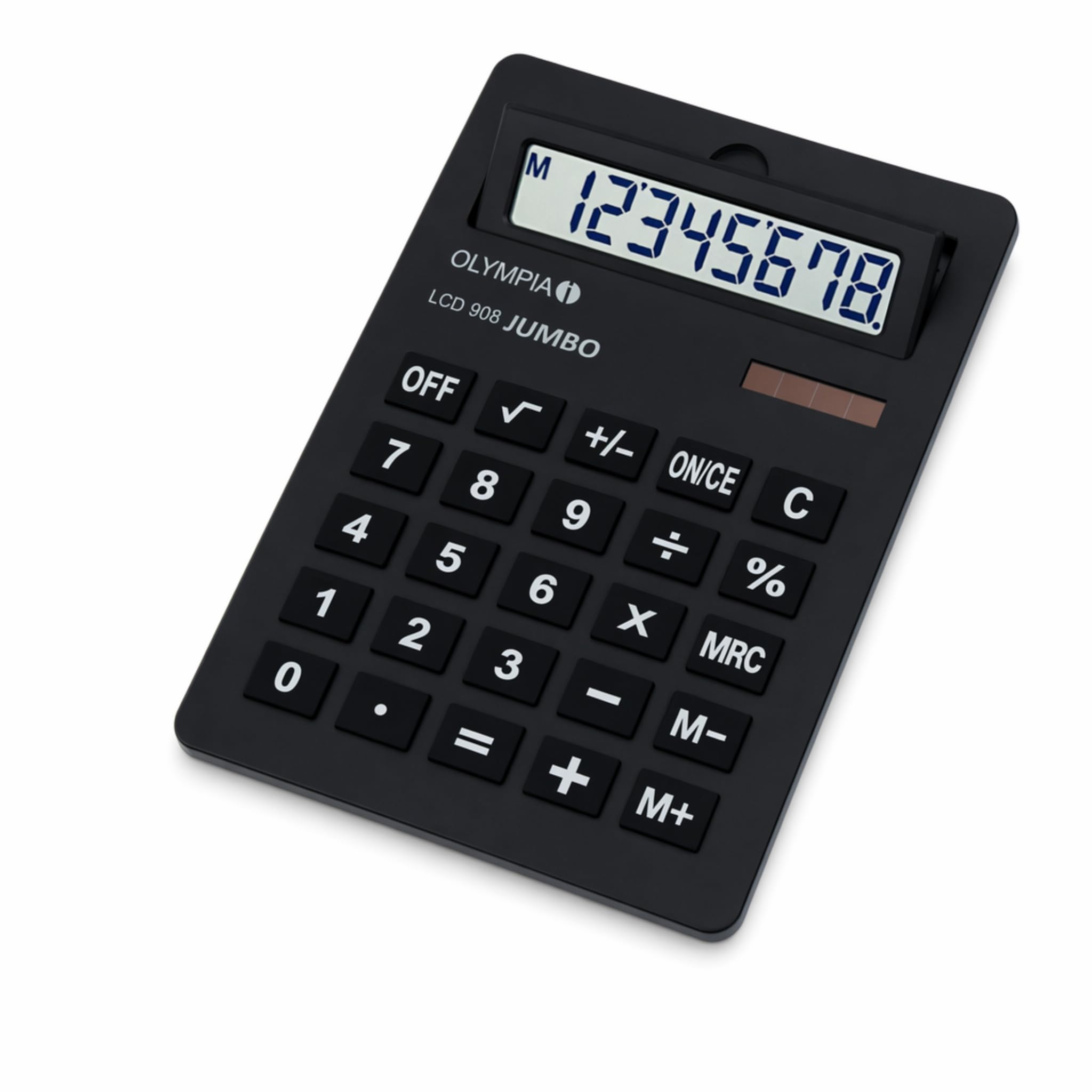 Olympia Calculatrice LCD 908 Noir
