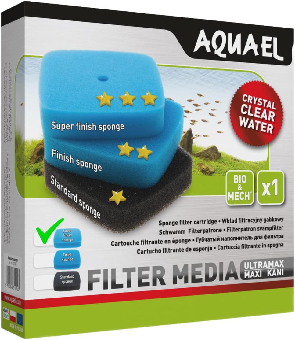 Aquael Ultramax/Maxikani Replacement Sponge Media (Prefilter Sponge)