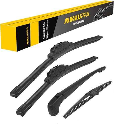 Vista 113 de MIKKUPPA Limpiaparabrisas de 26 pulgadas + 23 pulgadas + 12 pulgadas, repuesto para Mercedes-Benz 2013-2016 GL350 GL450, 2012-2015 ML350 ML550 ML63