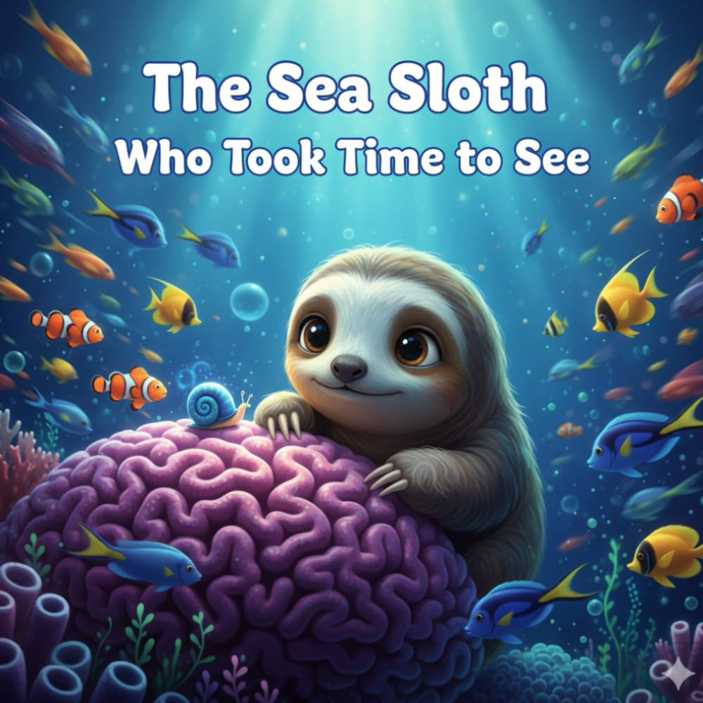 The Sea Sloth Who Took Time to See: A Story about Mindfulness, Patience, and Finding Joy in Slowing Down