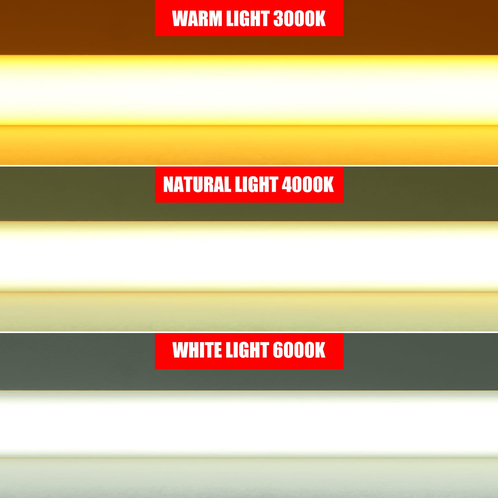 KISUFU Striscia LED COB Neon da 230 V, 288 LED/m, impermeabile, IP67, 50 cm, 220 V, autoadesiva, per Natale, camera da letto, fai da te, vacanze, per una festa all'aperto.