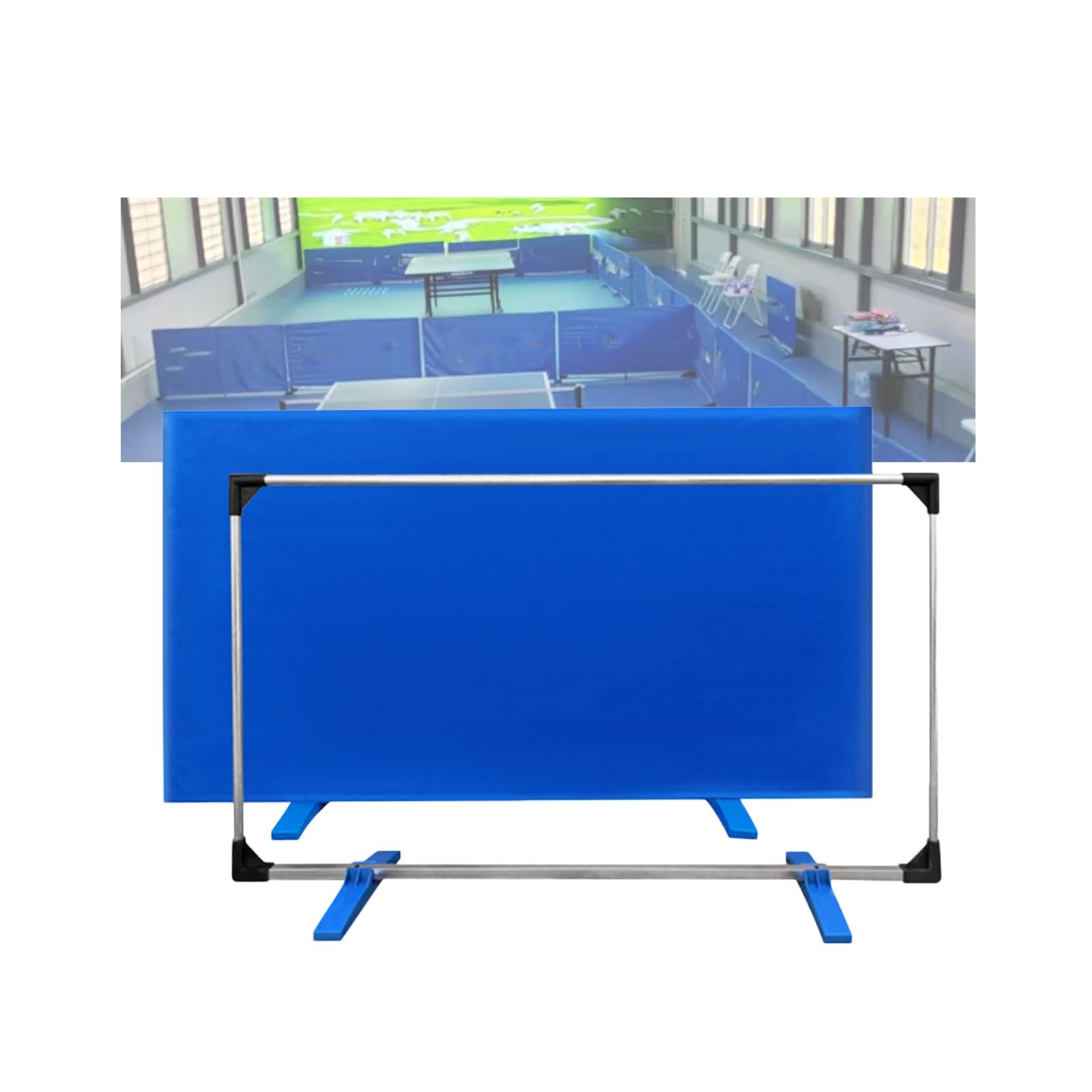Ogrodzenie Do Boiska Tenisa Stołowego, Podziału Kortu Pickleballa, 140x75 Cm, Blok Otaczający Boisko, Dla Szybszego I Łatwiejszego Podnoszenia
