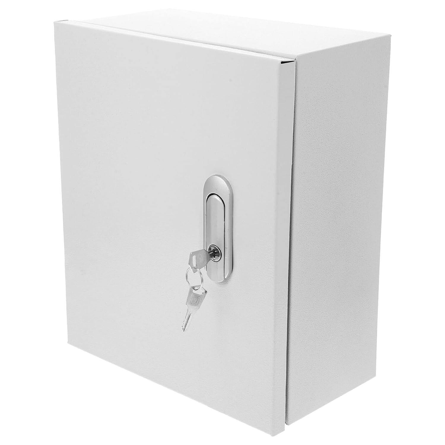 Weatherproof Outdoor Wall Mounted Electrical Enclosure Box 250x300x140mm Thickened Metal Junction Breaker Box for Home Power Distribution