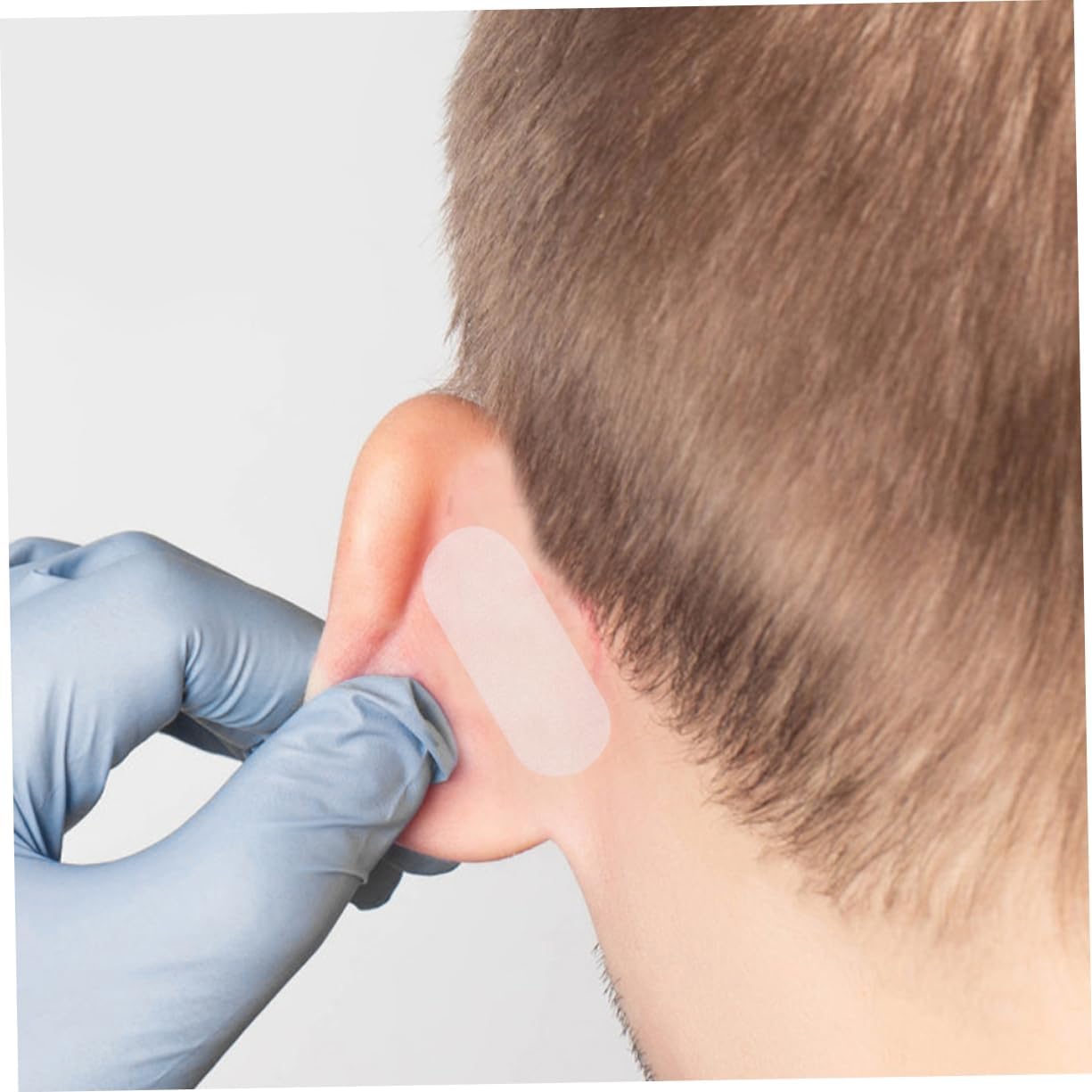 FOMIYES 120pcs Cosmetic Ear Tape for Ear Support Invisible -Friendly Adhesive for Comfortable Fit for Women for Everyday Use