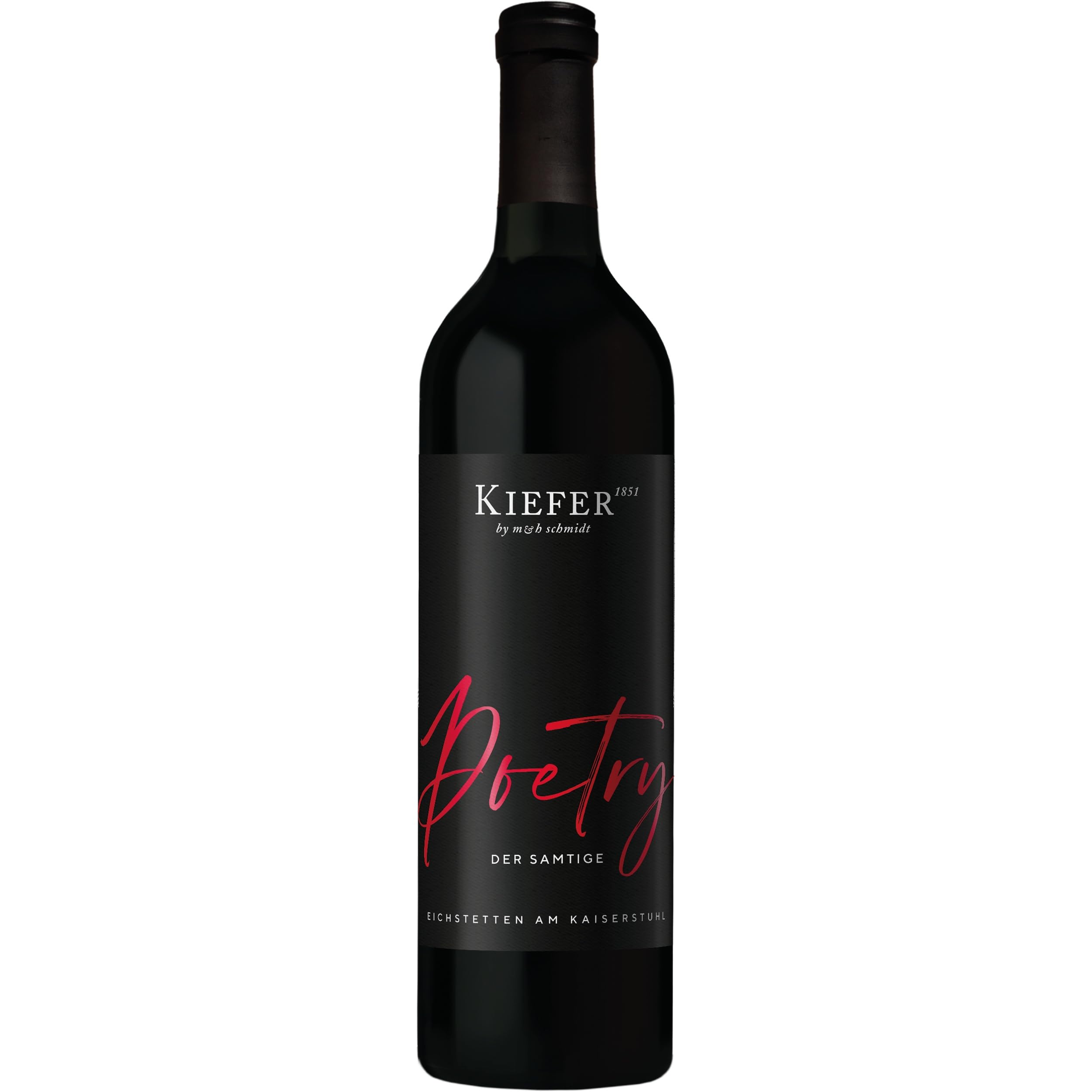 Weingut Kiefer Poetry der samtige Rotweincuvée Kaiserstuhl Rot halbtrocken Deutschland inkl. FeinWert E-Book (6 x 0.75 l)