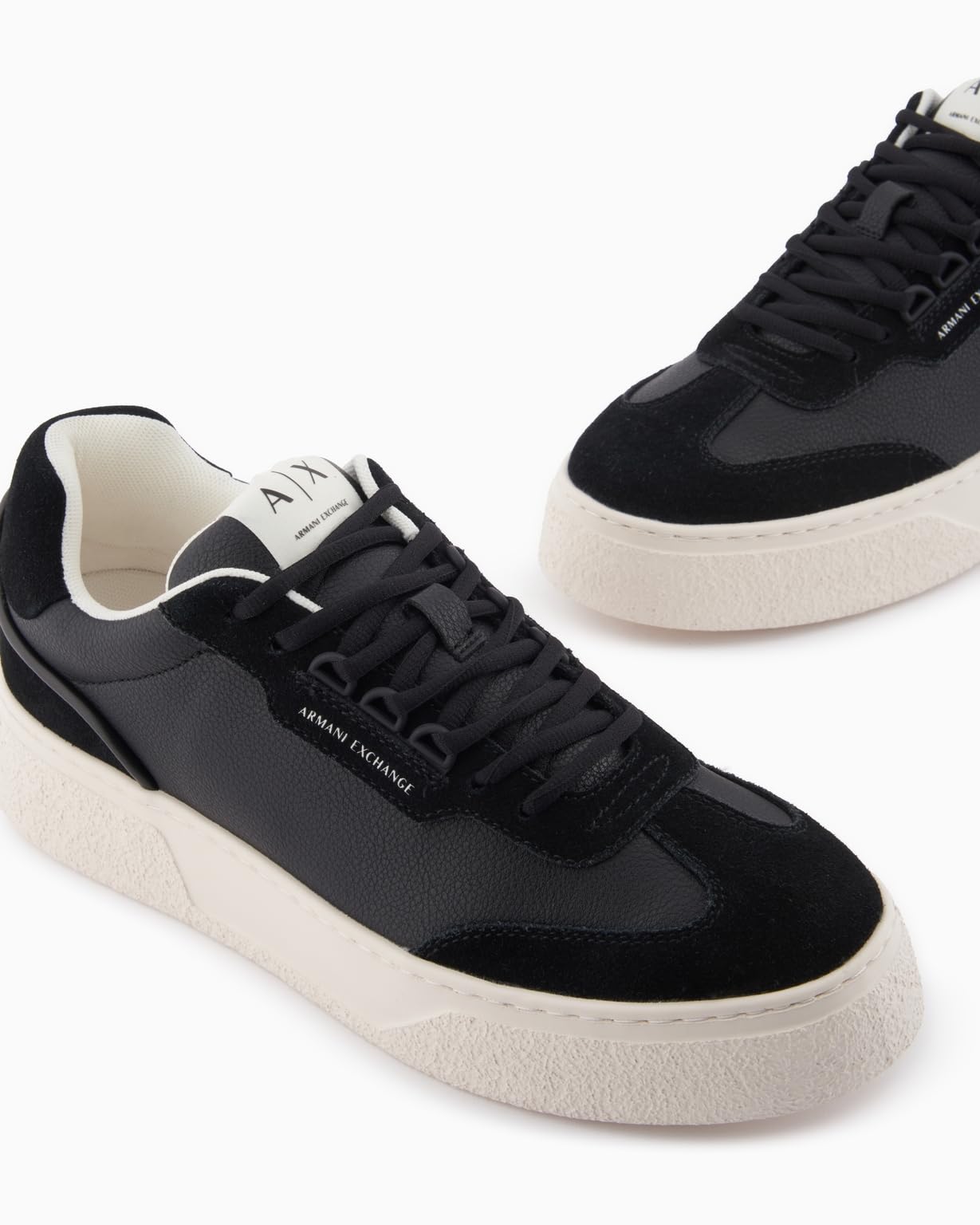 Armani Exchange Lion, Suede Details, Scarpe da Ginnastica Uomo