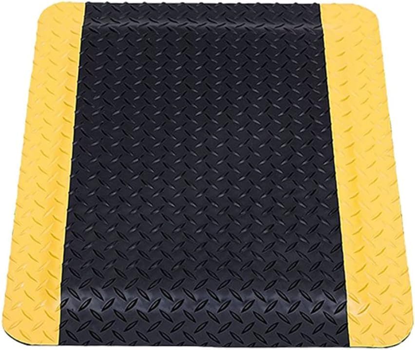 Heavy Duty Anti-Fatigue Vinyl Floor Mat, 20mm Thick, Non-Slip, Oil & Grease Proof, Anti-Static, Welding Safe, Industrial Rug (60x120cm) - Perfect for Workshops & Garages