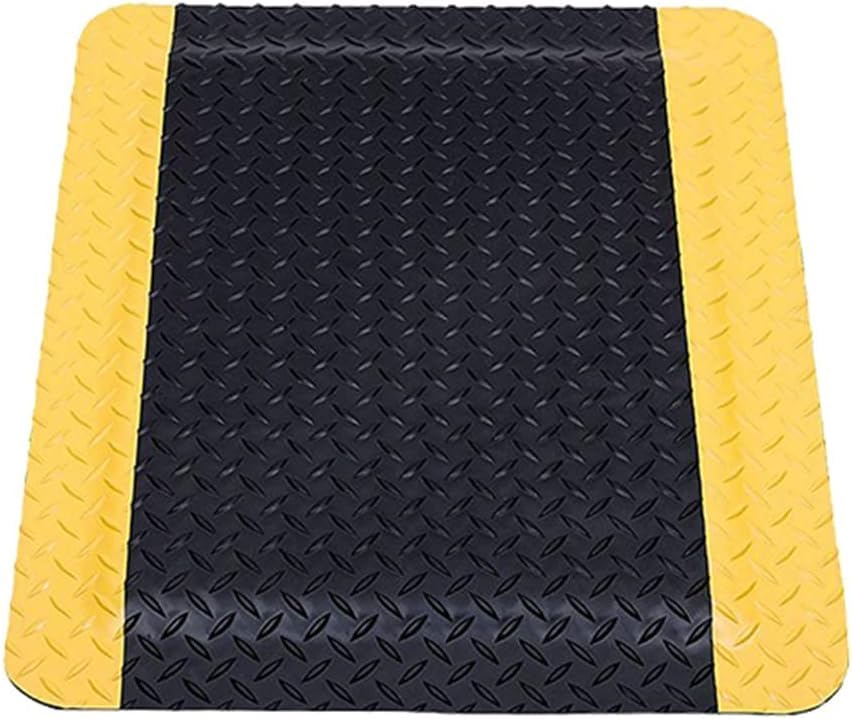 Tapis de sol antidérapant anti-fatigue contre les glissades et huiles de moteur