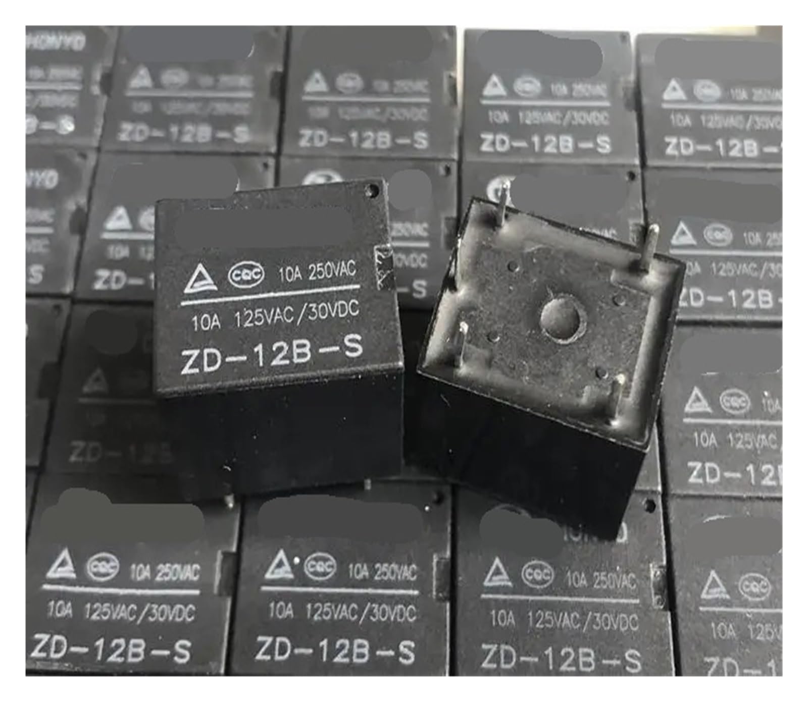 YZWRWRMKTB 1pc ZD-12B-S (T73-1C-12V-10A) Relay 5pins