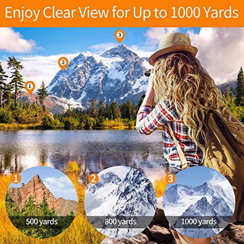 Monocular Telescope - 16X50 High Definition FMC BAK4 【HD Monocular for Bird Watching】 with Smartphone Holder & Tripod IPX7 Waterproof & Eco-Friendly Materials for Camping Travelling Hunting