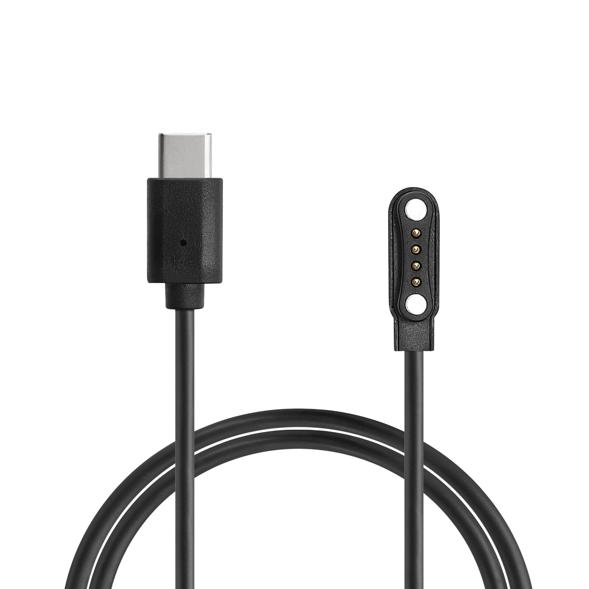 kwmobile Cable Compatible con PLAUD Note AI Voice Recoder Cargador - Cable de Carga para Grabadora de Voz con IA - 100 cm de Longitud con Puerto USB-C