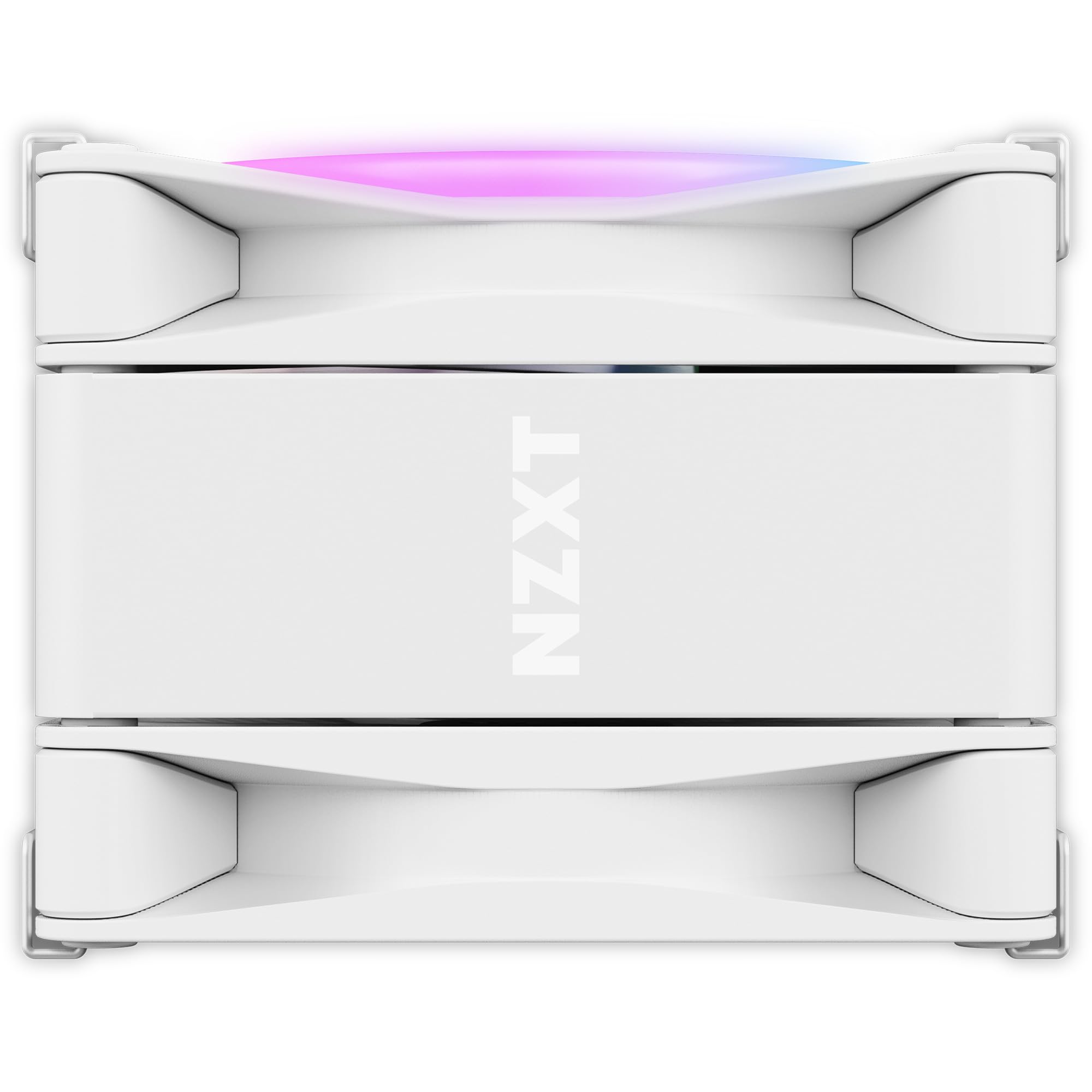 NZXT T120 RGB blanc - RC-TR120-W1 - Ventirad - Caloducs en cuivre conducteurs - Paliers hydrodynamiques - Compatible AMD et Intel
