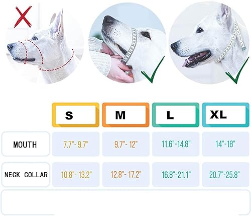 Miniatura 3 de Collar de cabeza sin tirones para perros, con acolchado suave, correas para perros medianos y grandes, arnés bucal para perro, correa para el cuello