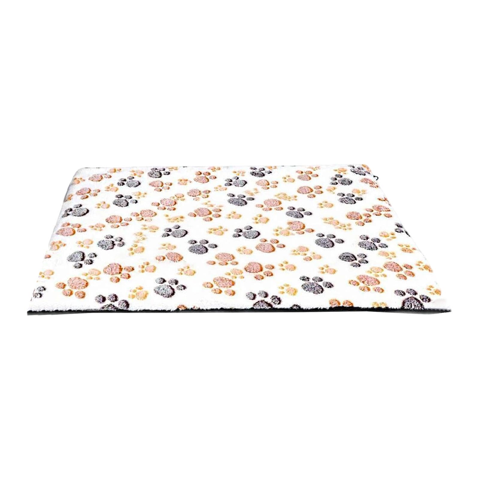 Tapis autochauffant animaux cage et maison coussin thermique blanc lavable