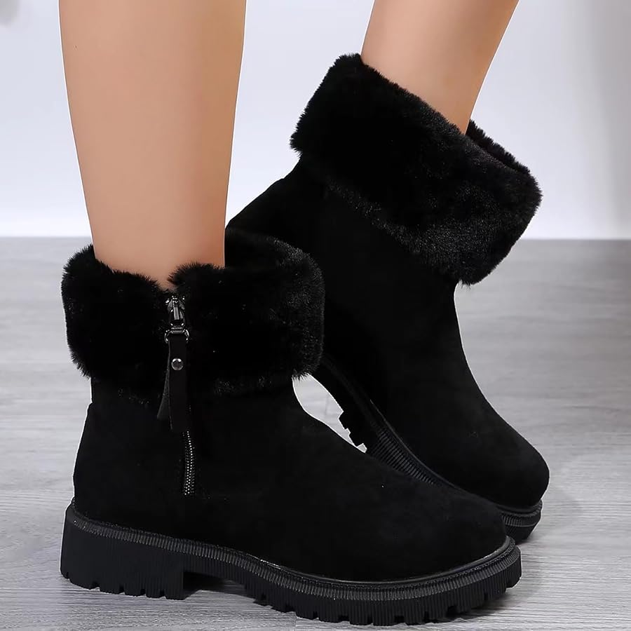 Winterstiefel Für Kinder – Gefüttert, Rutschfest, Warme Schneestiefel Für Jungen & Mädchen