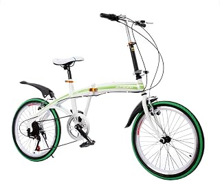 GDZFY Mini Compact City Bicycle For Men Women,20" Folding Bicycle 7 Speed,Folding Bike For Urban Riding Commuting C 20in