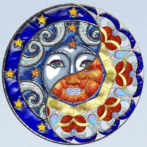 CafePress Harvest Moons Sun & Moon Yin Yang Baby Blanket, Super Soft Newborn Swaddle2