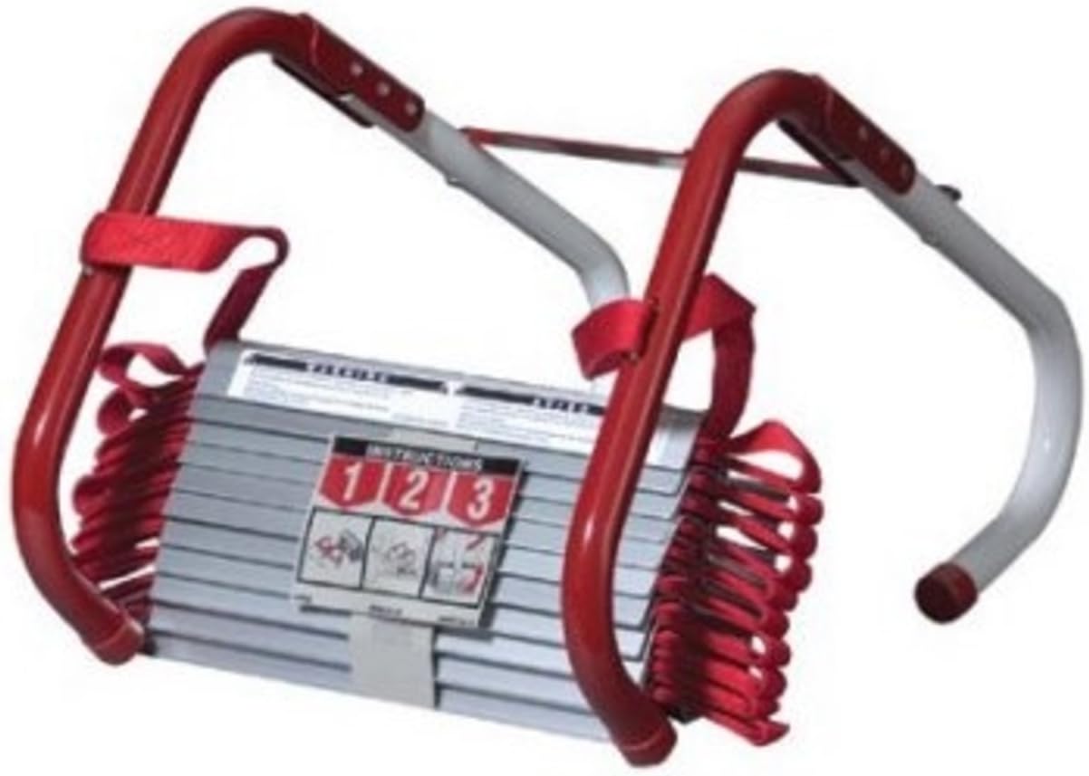 Kiddle Emergency Fire Escape Ladder 13 and 25 Foot Available (2 Story-13 Foot) - - 