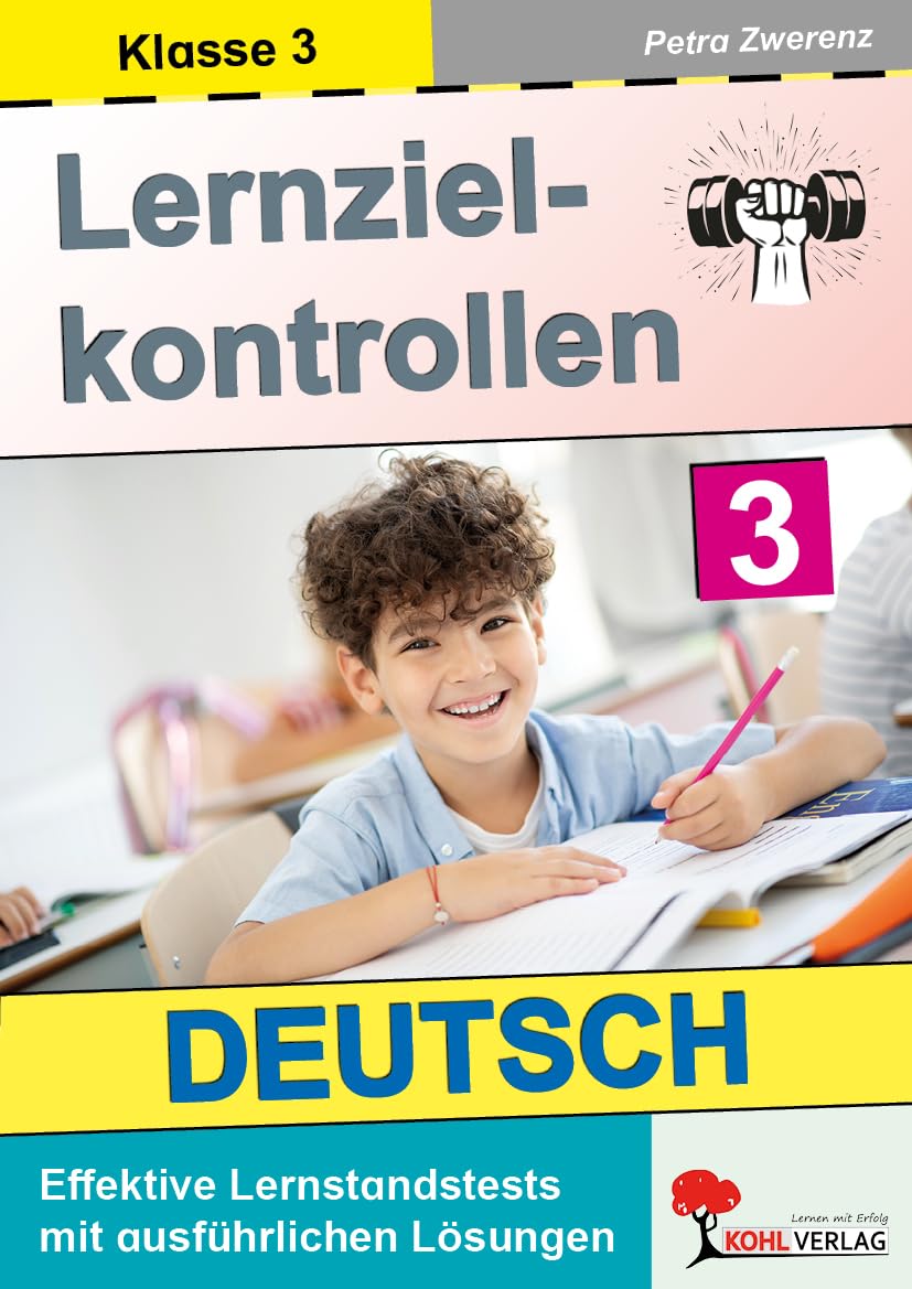 Lernzielkontrollen Deutsch Klasse 3 | Tests zu Rechtschreibung, Grammatik, Aufsatz, Lesen | Diktate, Wörterdiktate, Personenbeschreibung | Grundschule | 64 Seiten mit Lösungen