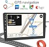 Radio para auto con GPS, Bluetooth y pantalla de 9 pulgadas, compatible con Honda Civic 2016-2020, doble DIN, Android 13 5