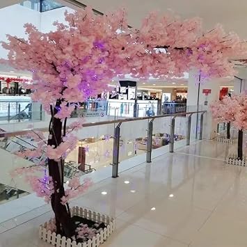 Simulation of Cherry Trees, Peach Trees, Fake Trees, Indoor and Outdoor Wishing Tree Shopping Malls are Decorated with Fake Flowers and Fake Peach Trees3.5mx3m