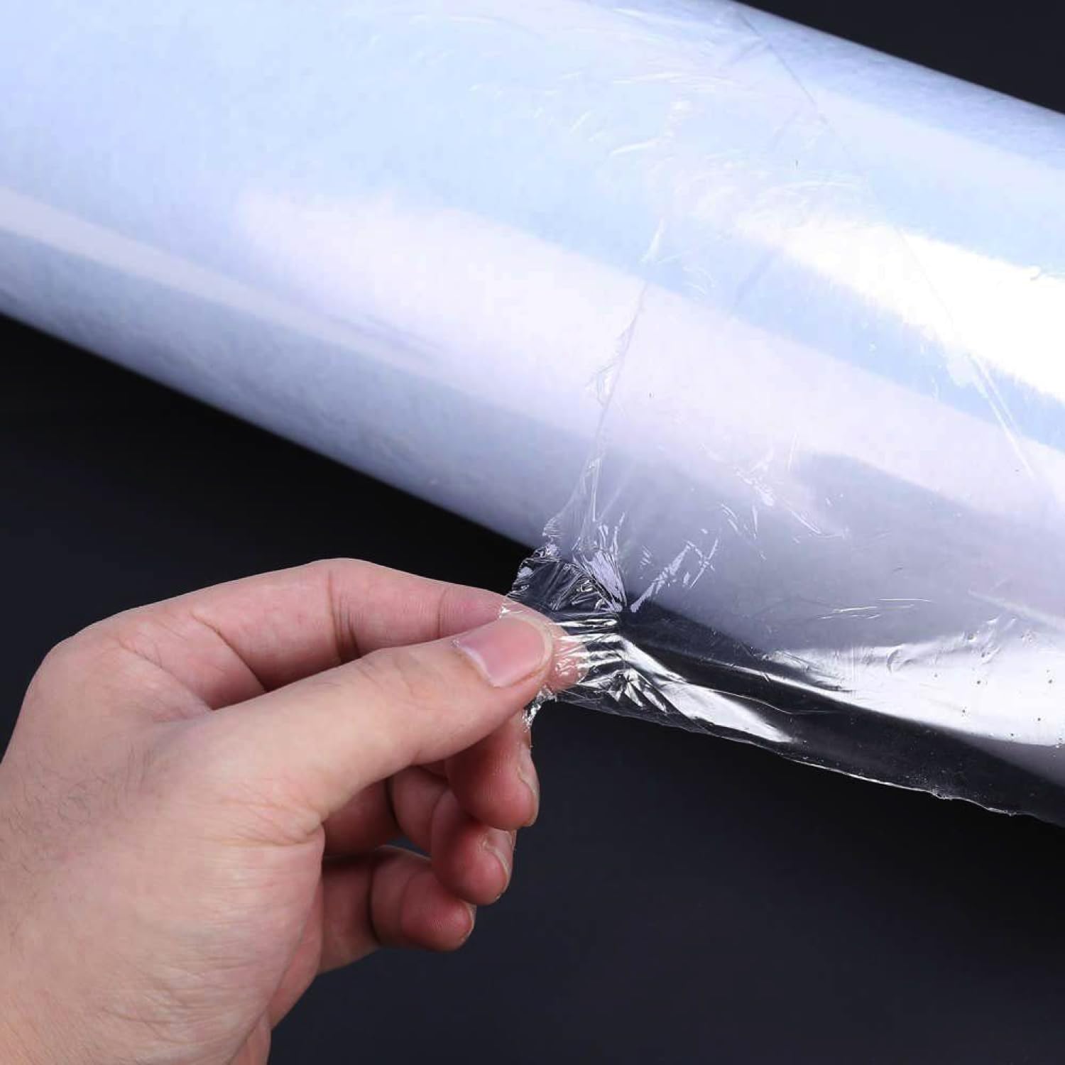 Stretchfolie Transparent 23my 2,5kg 500mm Handstretchfolie Palettenfolie 350m