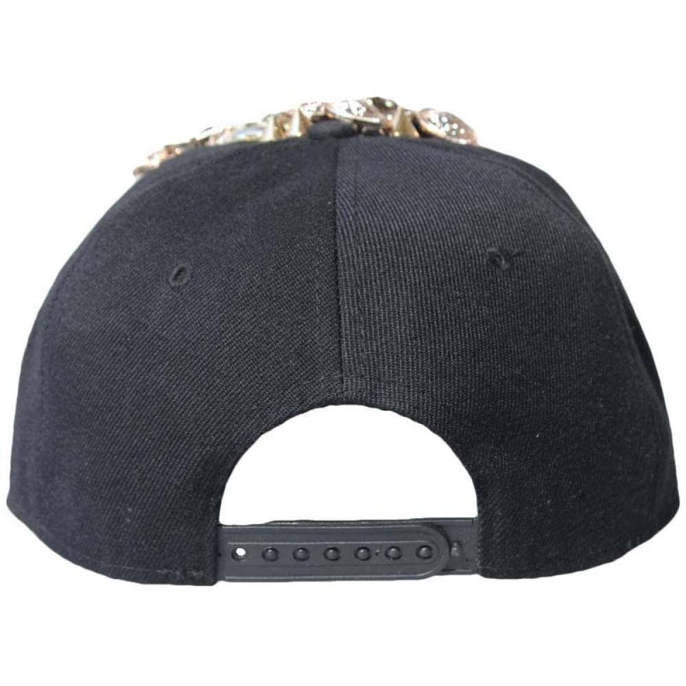 Czapka Z Daszkiem Czapka Z Daszkiem Sun Hat Czapka Turystyczna Pełny Spiczasty Nit Hiphop Hip-Hop Baseball Czapka Męska Płaski Brzeg Kapelusz Lwa Głowa Płaski Brzeg Kapelusz-Czerwona Róża