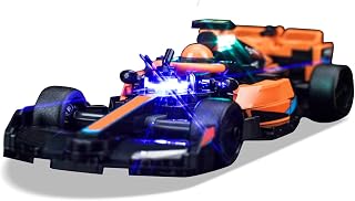 LED Lighting Compatible with Lego Speed Champions 2023 McLaren Formula 1 Race Car; Creative Light kit Compatible with Lego McLaren F1; Light up Your 76919-No Model