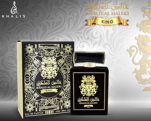 Miniatura 2 de KHALIS AL MALEKI KING, un perfume para mujeres y hombres con pomelo, notas de mar, mandarina, madera, musgo de roble y acuerdos de ámbar gris, 3.4
