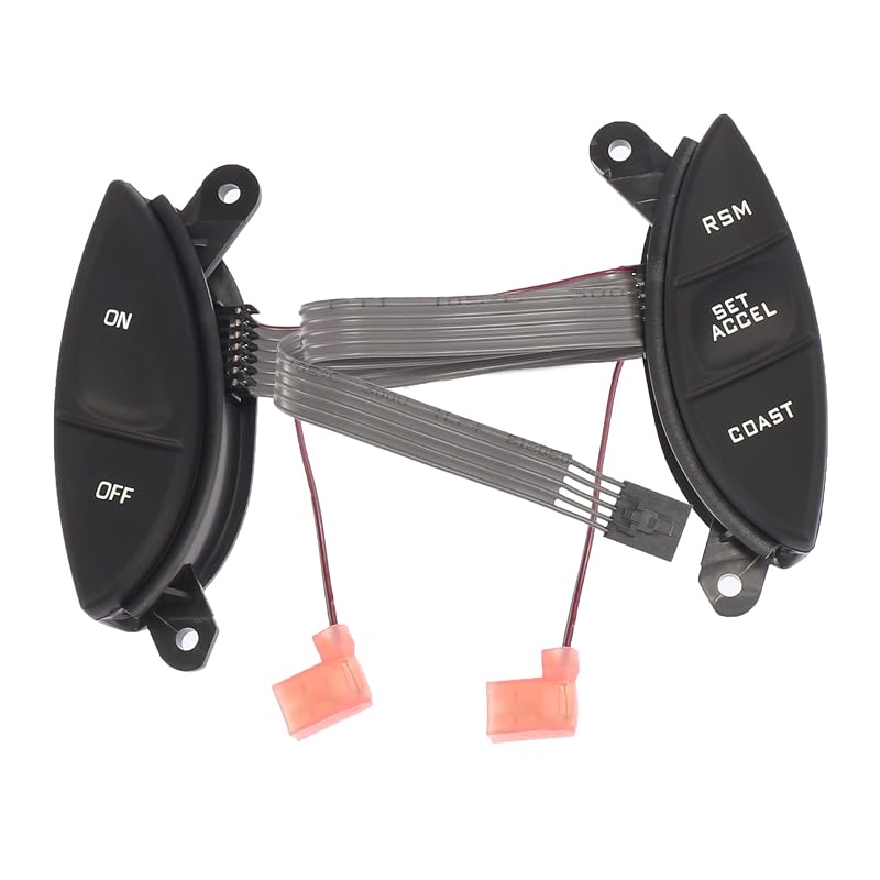 Botões do controle de cruzeiro do volante X AUTOHAUX para Ford F-150, Ranger e Explorer – Par