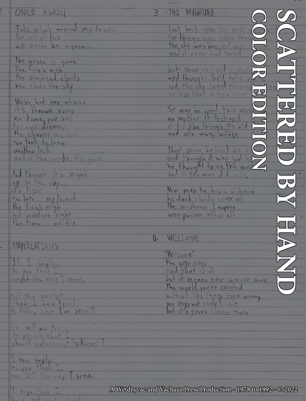 Scattered By Hand: Color Edition