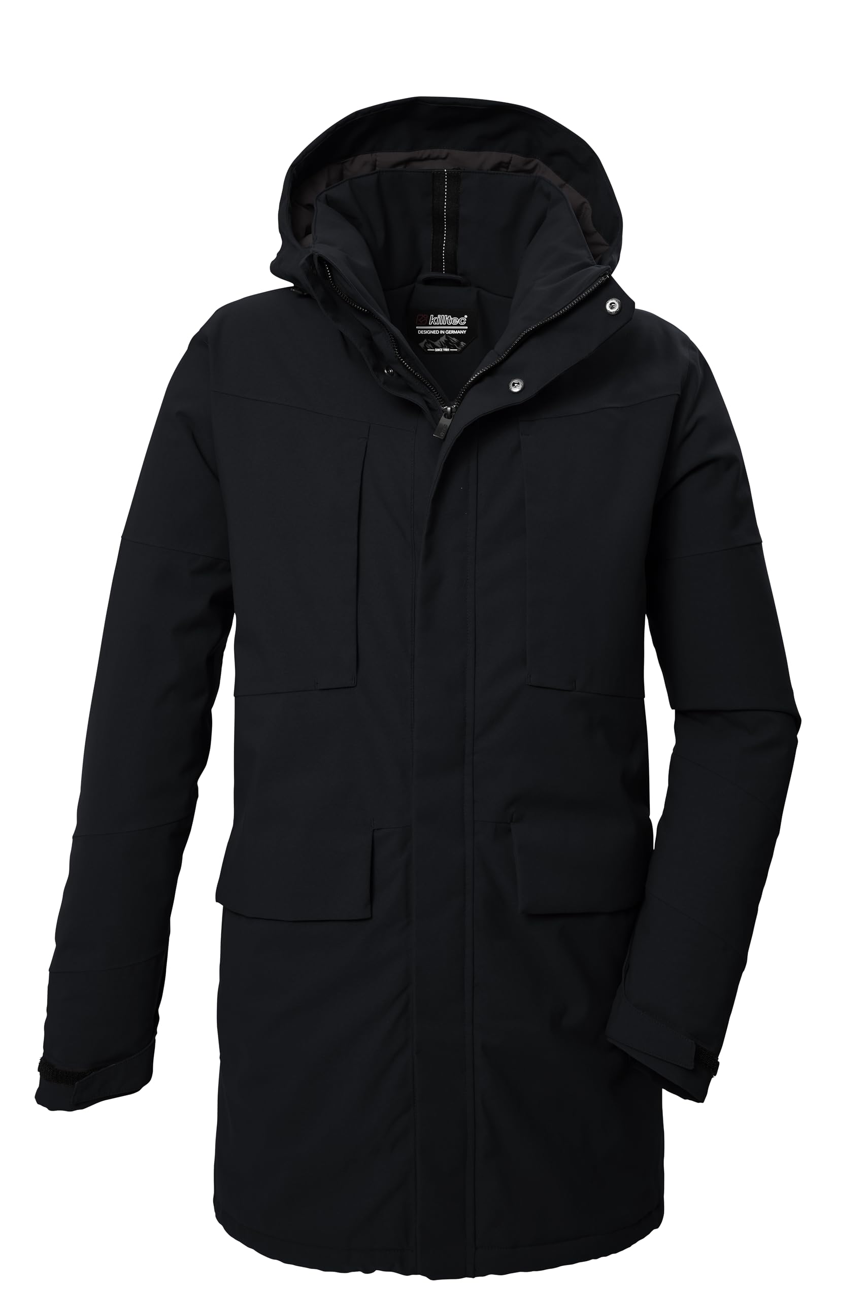 Killtec Herren Kow 80 Mn Prk Funktionsparka/Parka mit abzippbarer Kapuze