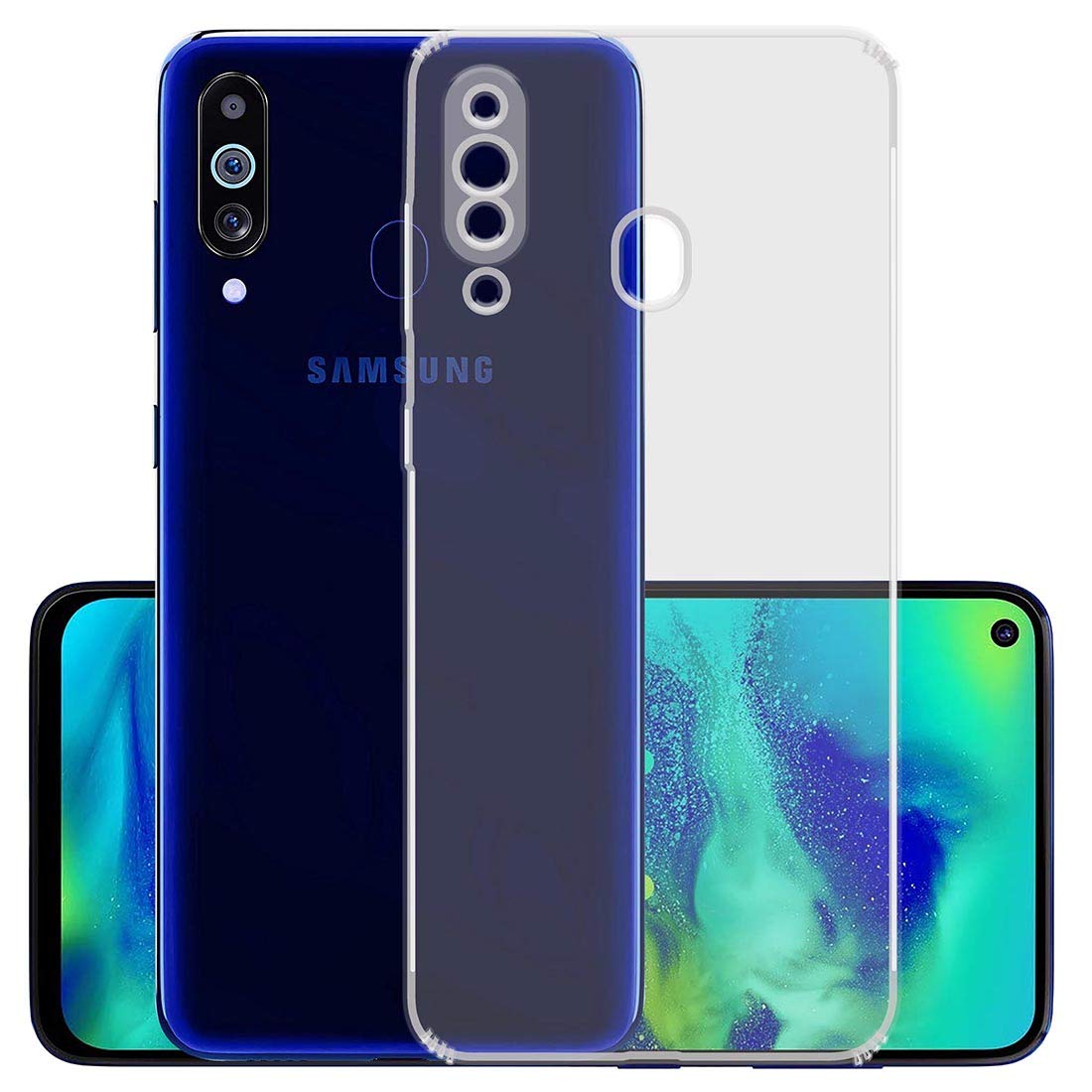 Casotec Slim Soft Silicon *Anti Dust Plug* Shock Proof Transparent TPU Back Cover case for Samsung Galaxy M40 - Clear (B07XQ5WSCX) Amazon Price History, Amazon Price Tracker
