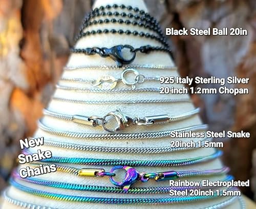 Miniatura 5 de Cremation Urn Bottle Bumble Bee Wild Flowers Sympathy Gift Sterling Silver Necklace (stainless-steel)