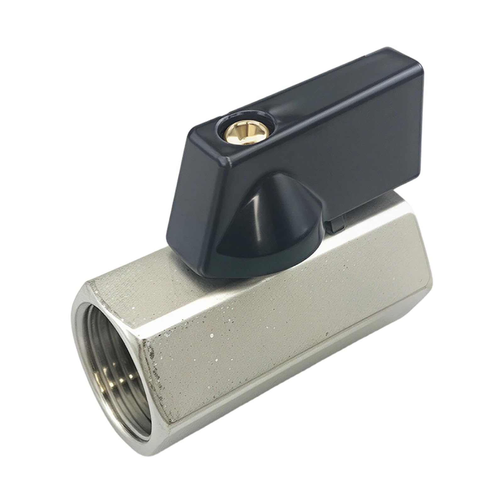 Carotoe E Compact Inlin Shutoff Fitting Brass Lin Control Part With Lever Handl For Repair And Utility Installation Work Manual Shutoff Inlin Control Branch Lin Utility Fitting Plumbing Repair Pneumatic