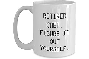 Unique Birthday Gift Mug: Chef's Wise Words