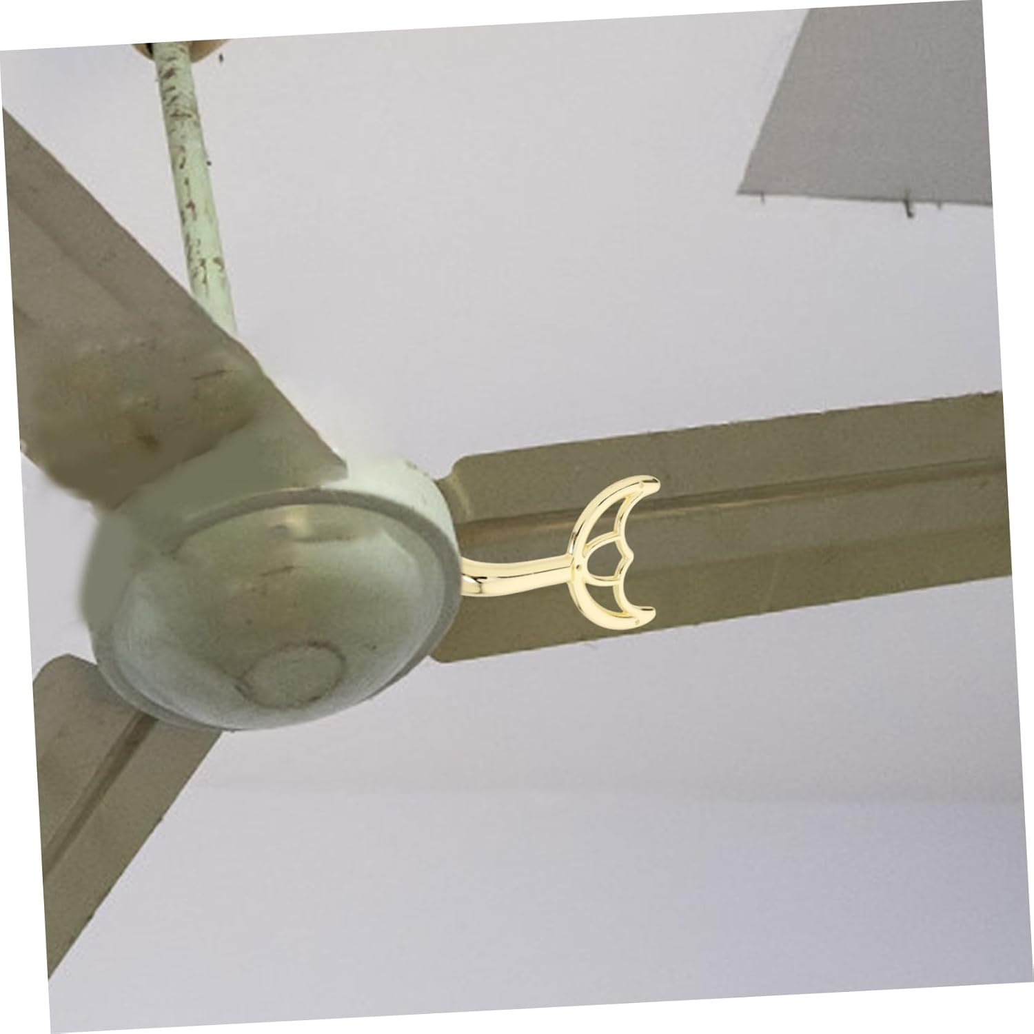 Uonlytech 5Pcs Antique Metal Ceiling Fan Arms Durable Replacement Accessories for Worn Fan Blades for Maintaining Ceiling Fan Balance and Performance