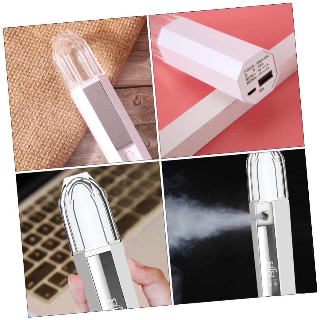 Healvian Facial Nano Portátil Bruma Facial Hidratante Pulverizador Humectante para Piel Seca y Sensible Uso Diario
