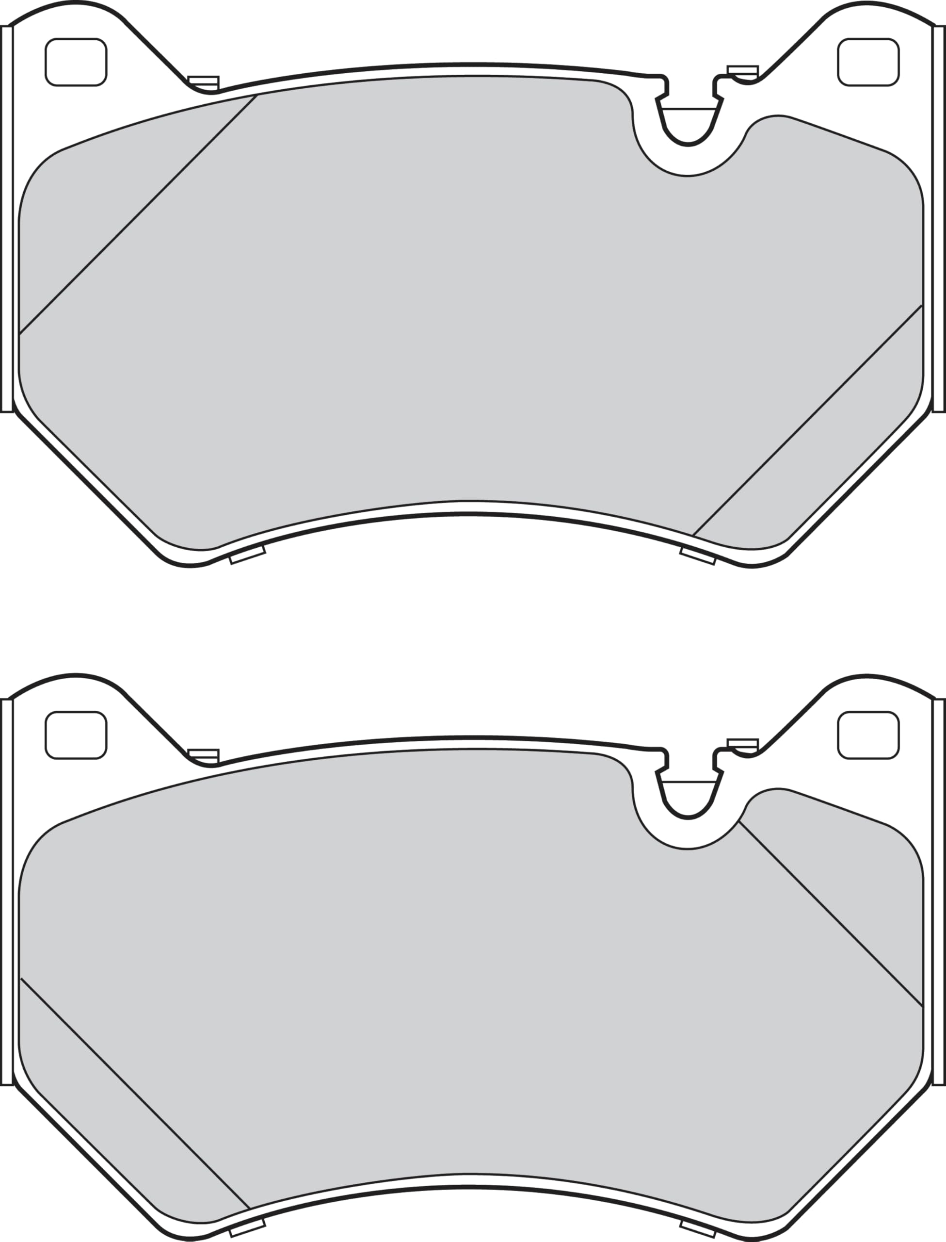 Valeo Set di 4 Pastiglie Freno Essential 302925, Asse Anteriore