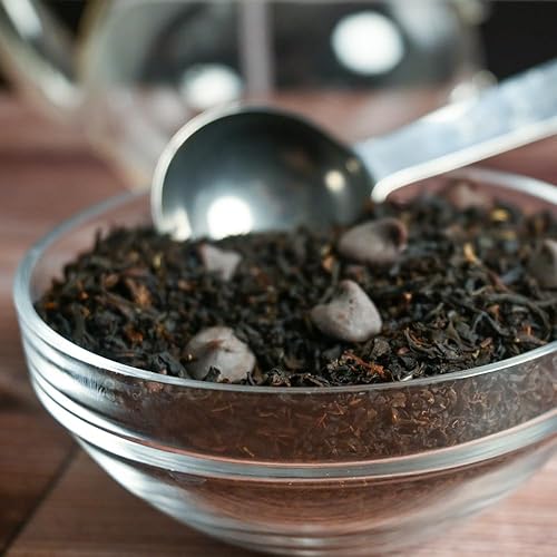 Miniatura 4 de Joy de coco y chocolate orgánico, bolsas de té de hojas sueltas, Positively Tea LLC. (453.5 g - 1 lb).