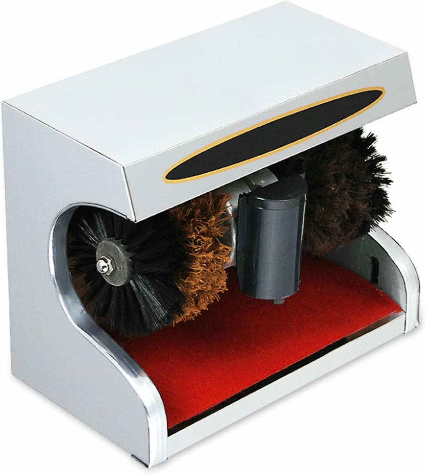 Lucidatrice elettrica per scarpe, lucidatrice automatica a induzione per uso domestico e commerciale, ideale per la hall dell'hotel e la cura rapida delle scarpe