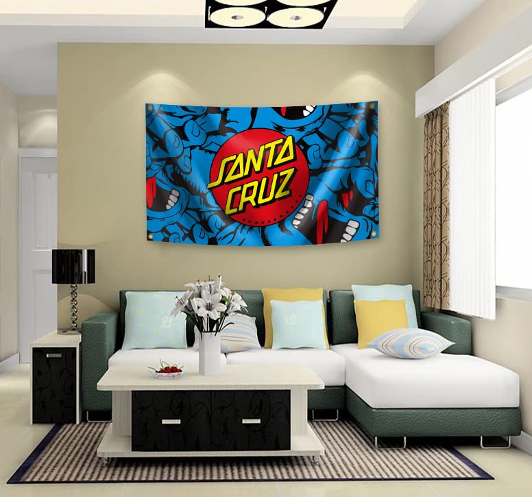 SANTA CRUZ サンタクルーズ スケートボード デッキ 10.5inch REISSUE NATAS PANTHER ムラサキスポーツ  スケートボード｜ムラサキスポーツオンラインストア 通販 PLEETS Santa Cruz ファニーフラッグ 3x5フィート バナー 丈夫なポリエステル100% 真鍮バックル付き、屋内外の