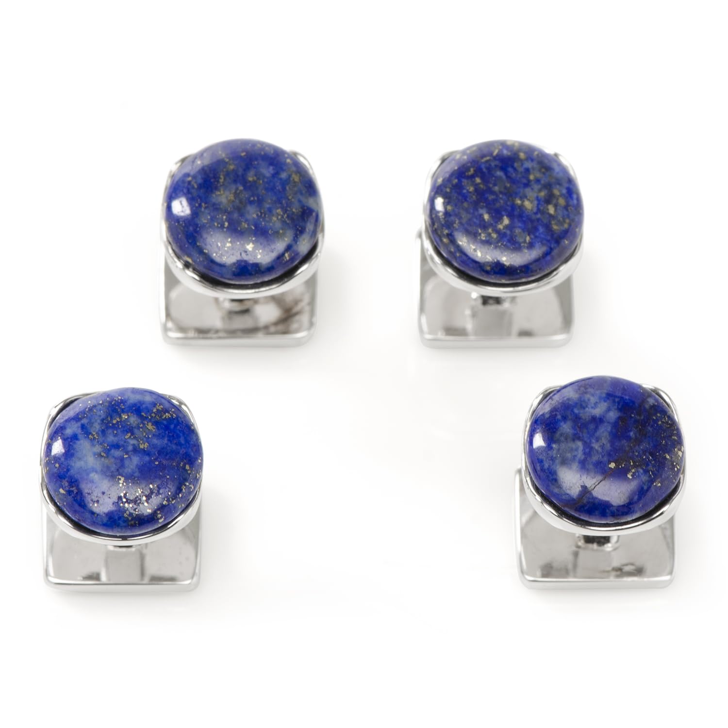 Sterling Silver Classic Formal Lapis Studs
